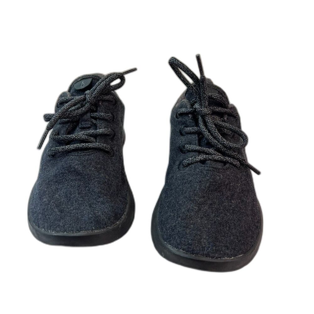 Allbirds Wool Runners Women’s Dark Gray Merino Wool Sneakers Size 9 - Picture 2 of 7